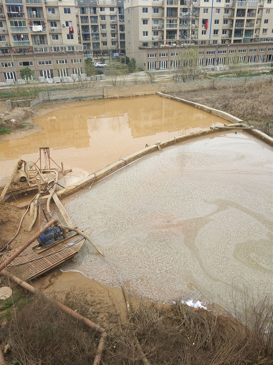 晴隆沉淀池淤泥清理-厂区废水池淤泥清淤